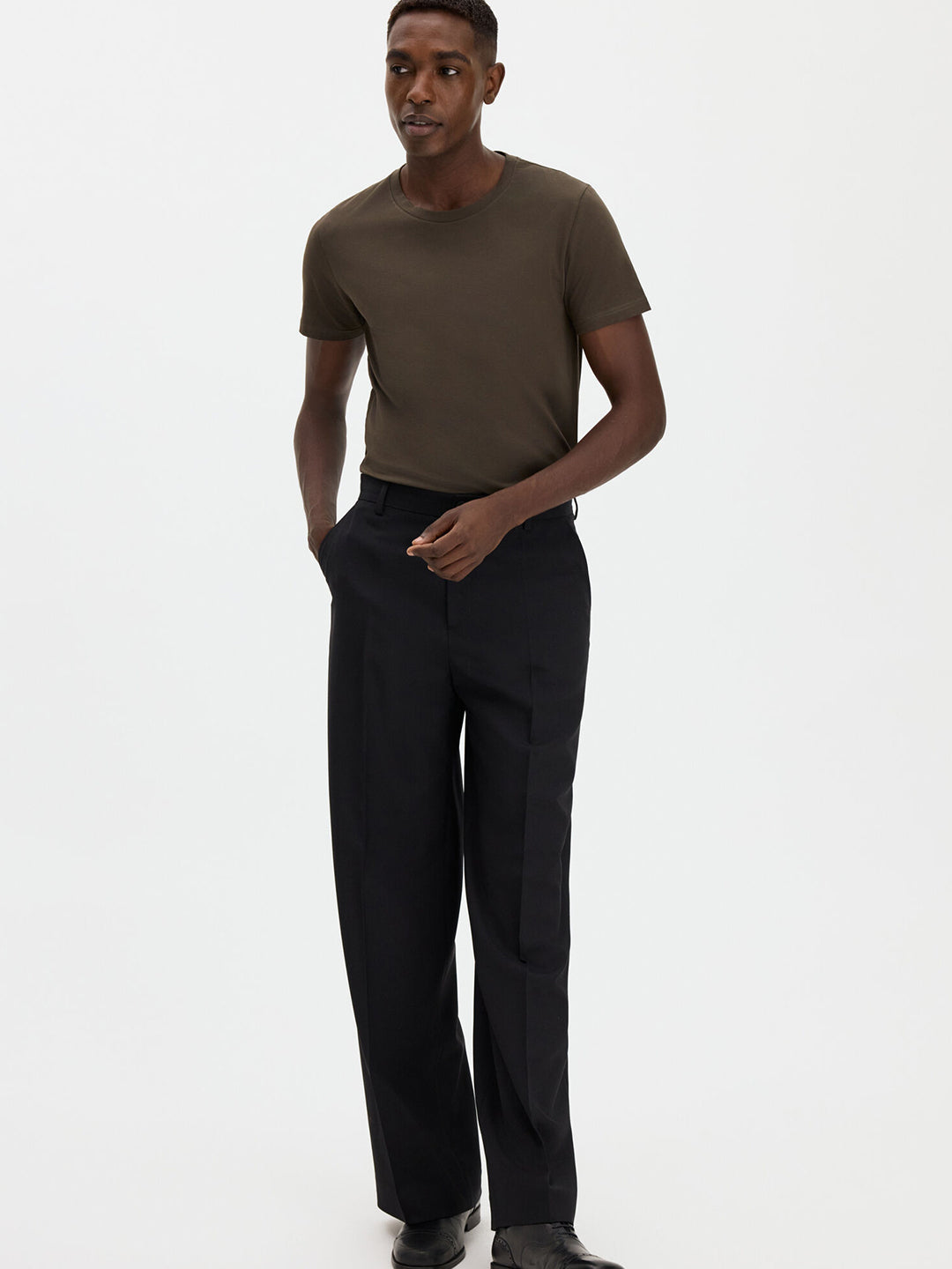 Stretch Cotton Tee