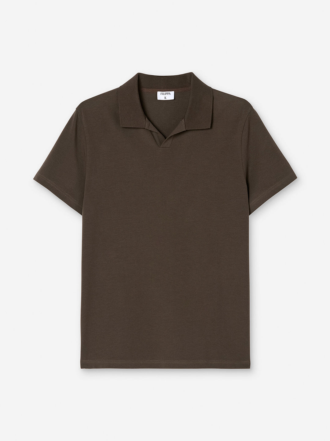 Stretch Cotton Polo T-Shirt