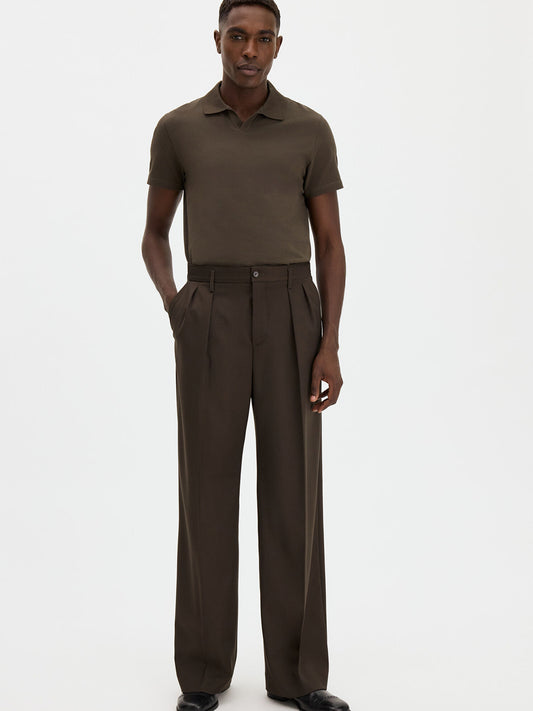 Stretch Cotton Polo T-Shirt
