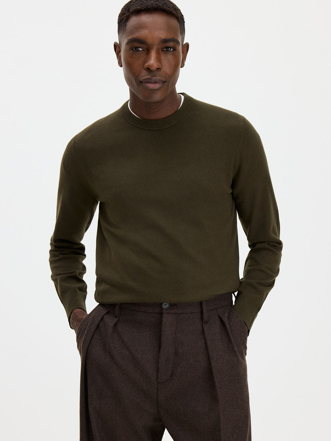 Cotton Merino Sweater