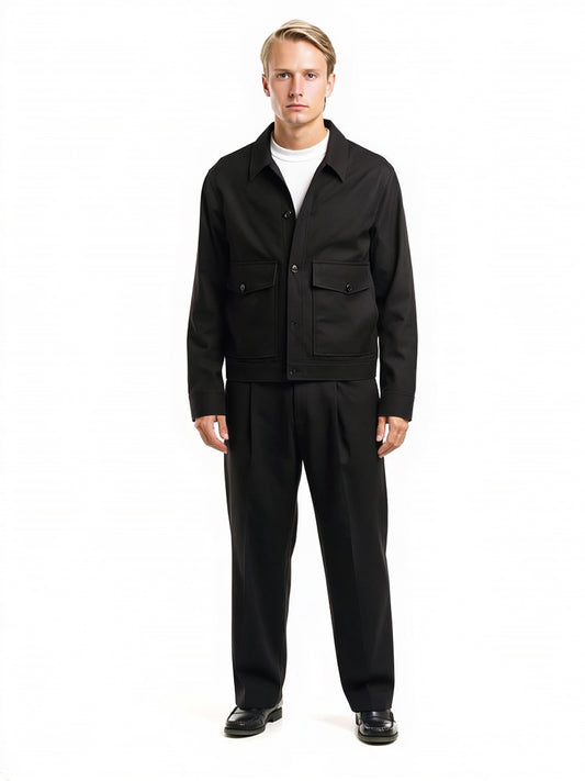 Jevin Brushed Twill Jacket