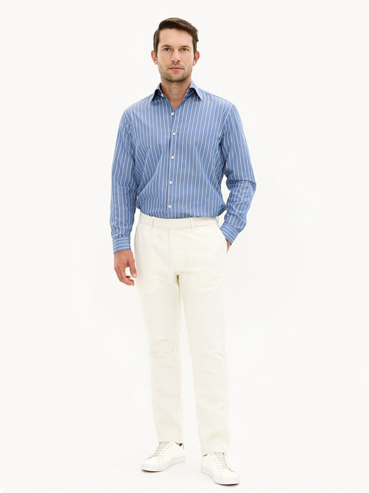 Reg Fit One Piece Wide Stripe Shirt