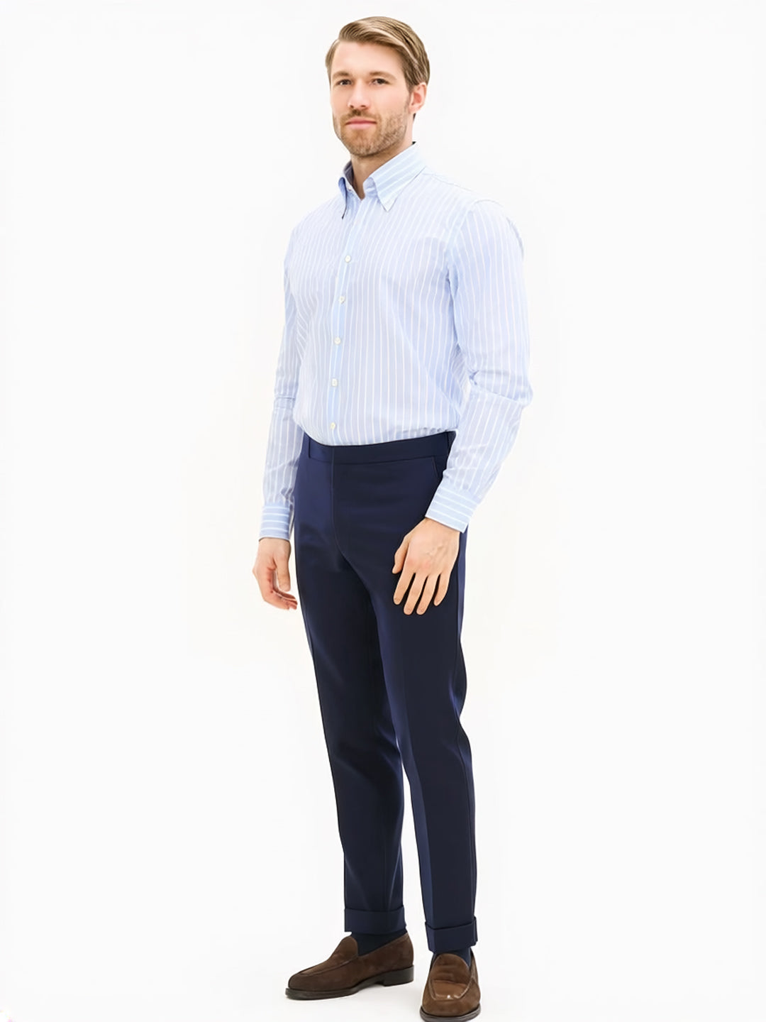 Reg Fit BD Royal Stripe Shirt