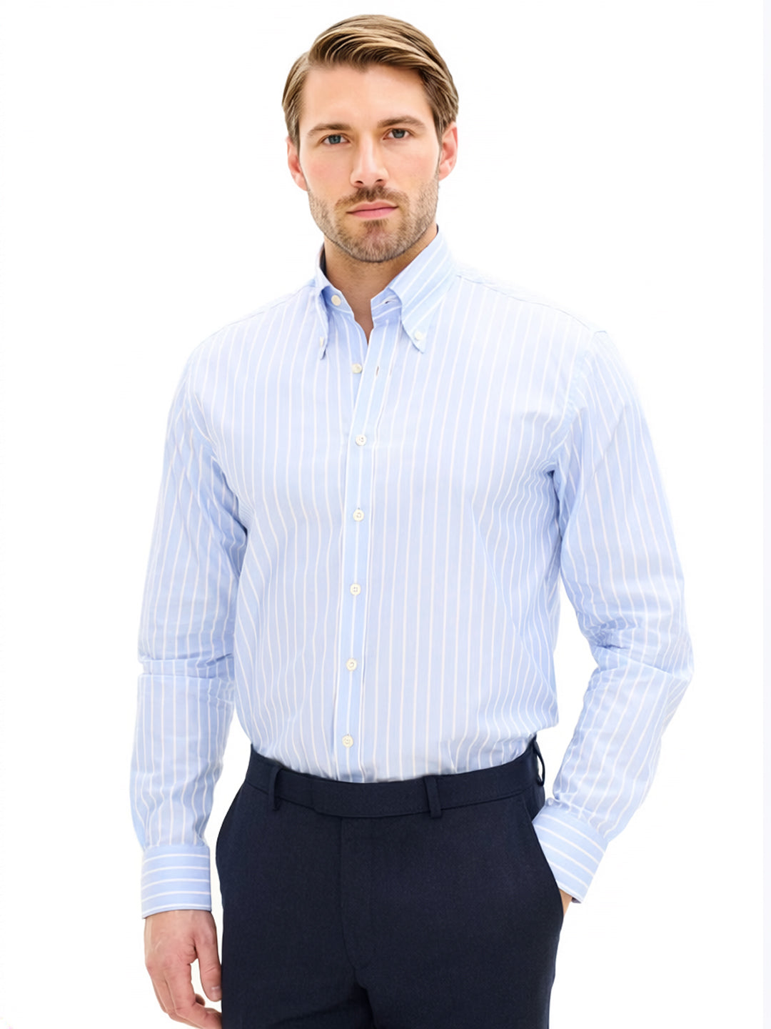Reg Fit BD Royal Stripe Shirt