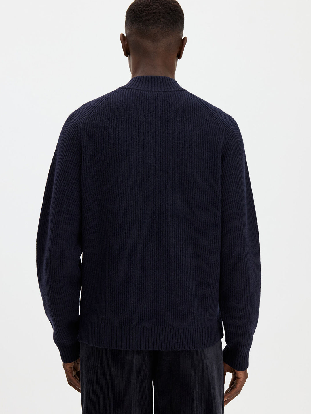 Wool Half Zip Sweater
