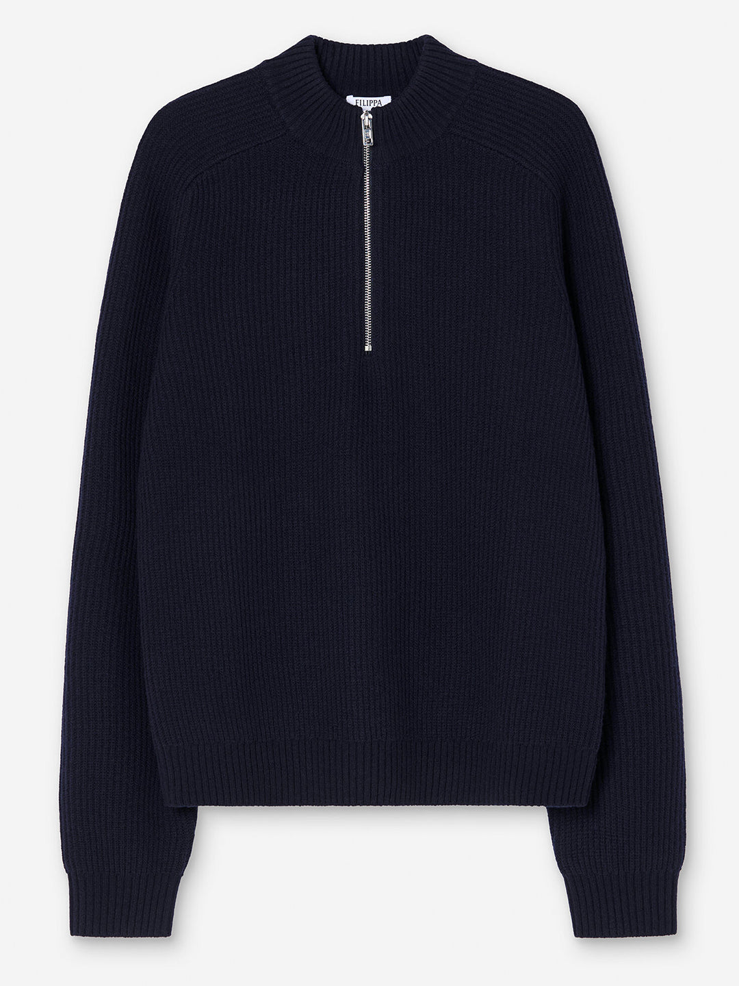 Wool Half Zip Sweater