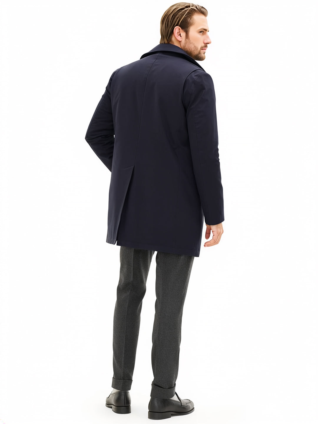 Zipped Padded Car Coat