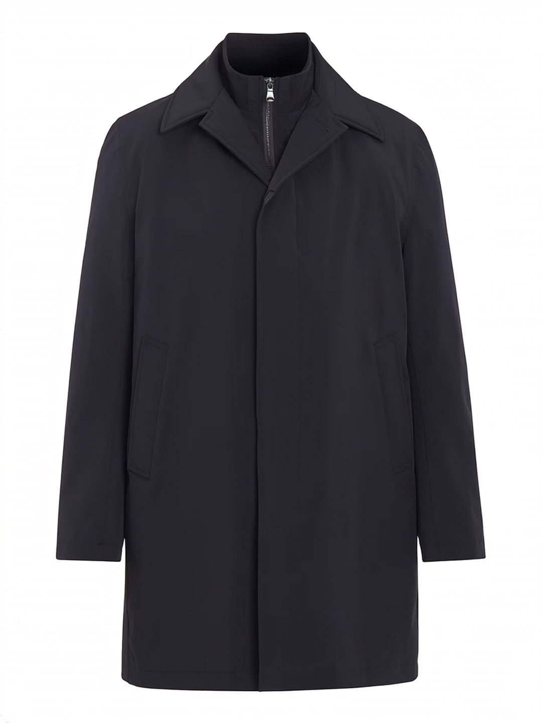 Zipped Padded Car Coat