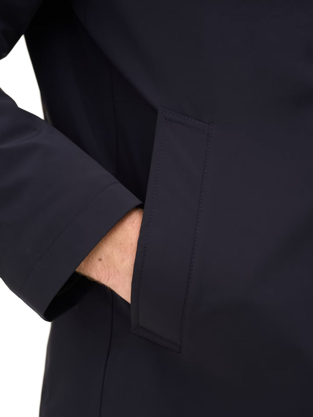 Zipped Padded Car Coat