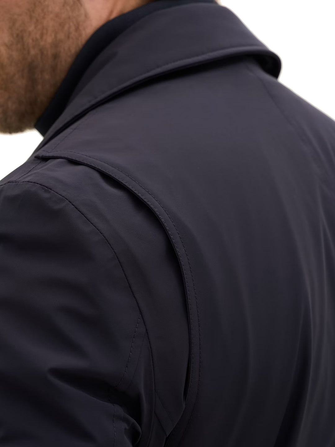 Zipped Padded Car Coat