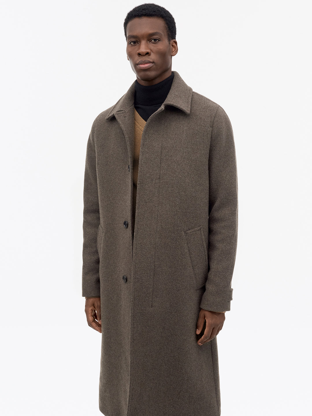 Carlton W Wool Coat