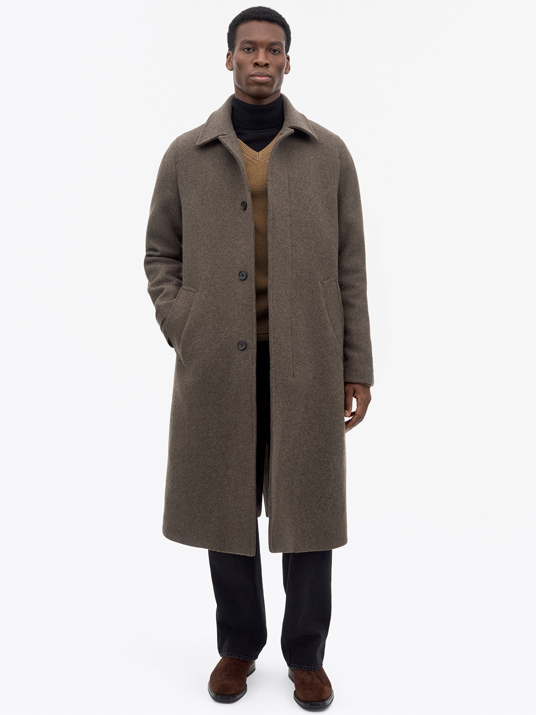 Carlton W Wool Coat
