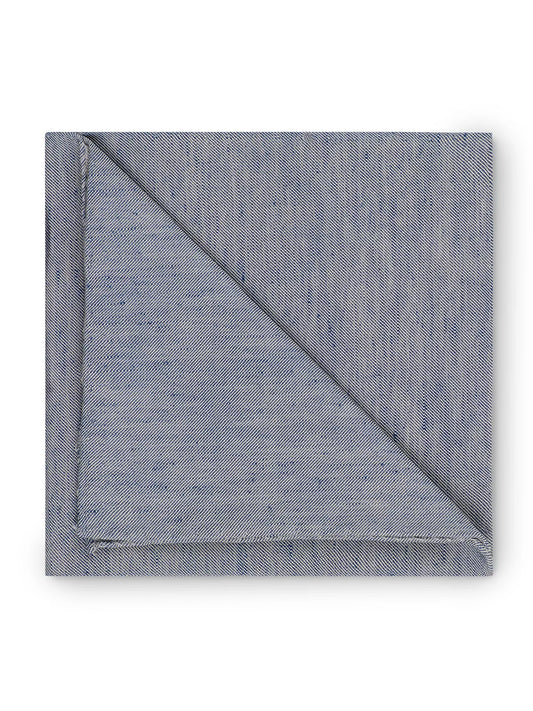 Chambrey Slub Pocket Square
