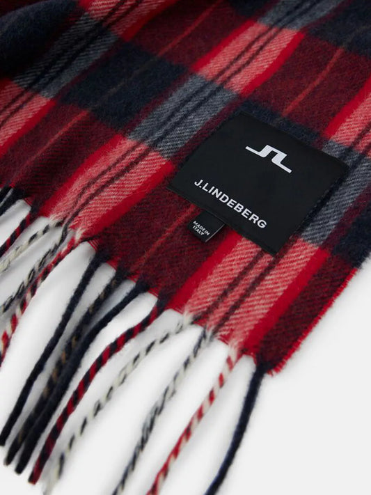 Multi Check Wool Scarf