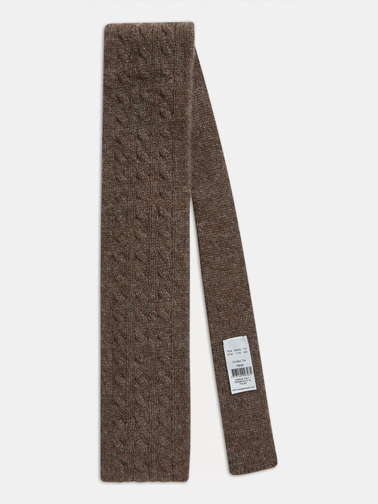 Knitted Cashmere Tie