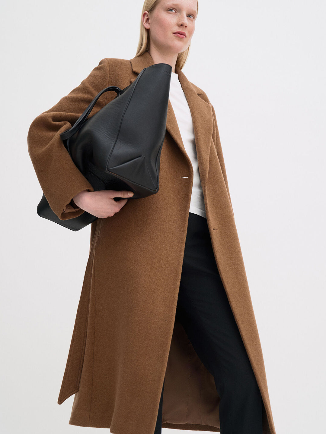 Charlotte Wool Belted Coat