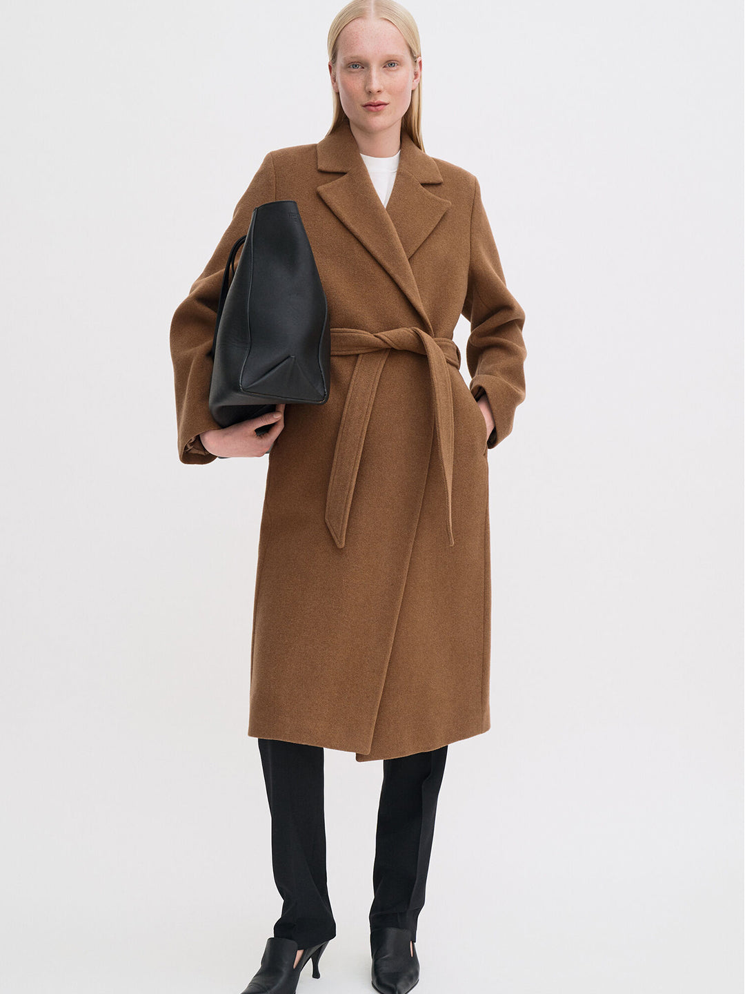 Charlotte Wool Belted Coat