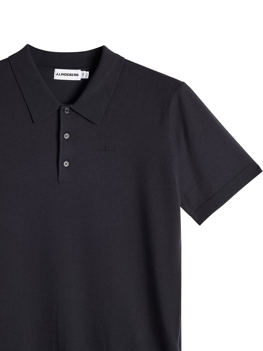 Ridge Knitted Polo T-shirt