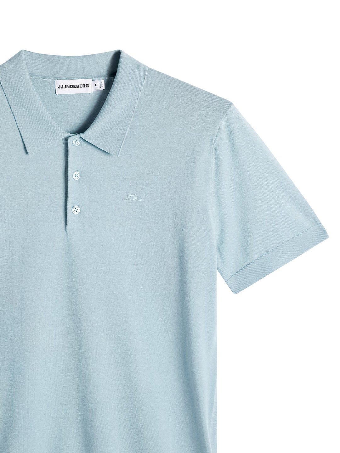 Ridge Knitted Polo T-shirt