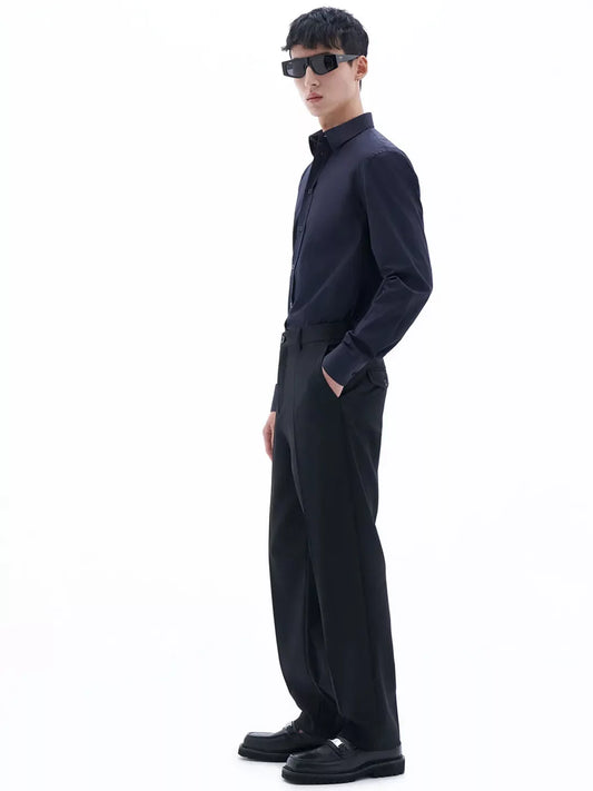 Paul Stretch Shirt - Navys