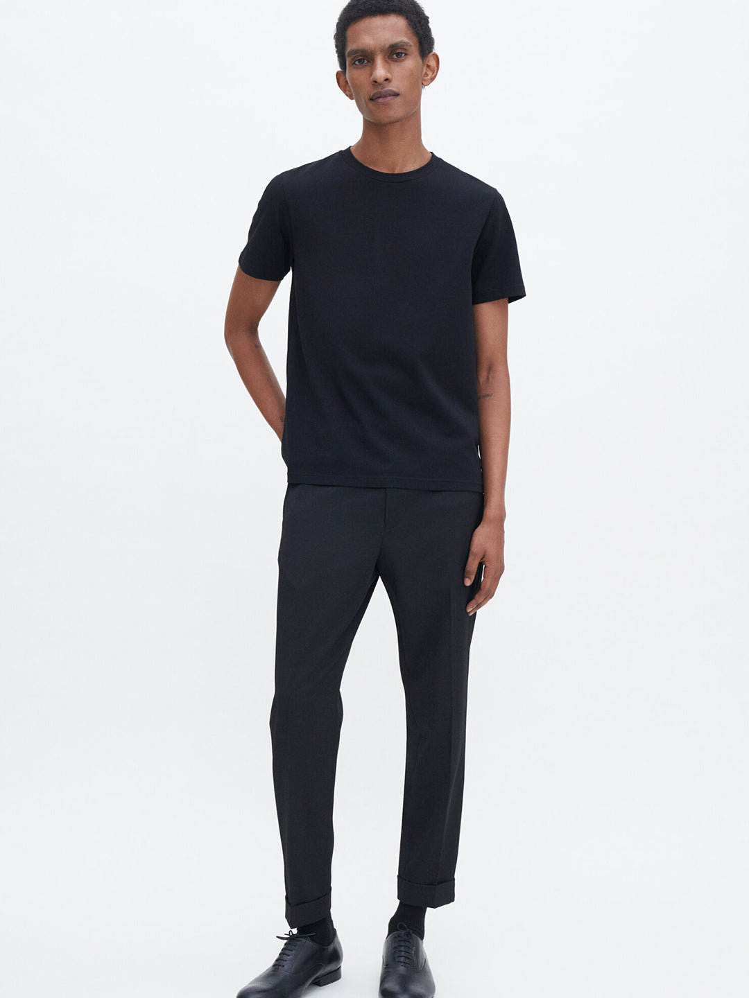 Stretch Cotton Tee