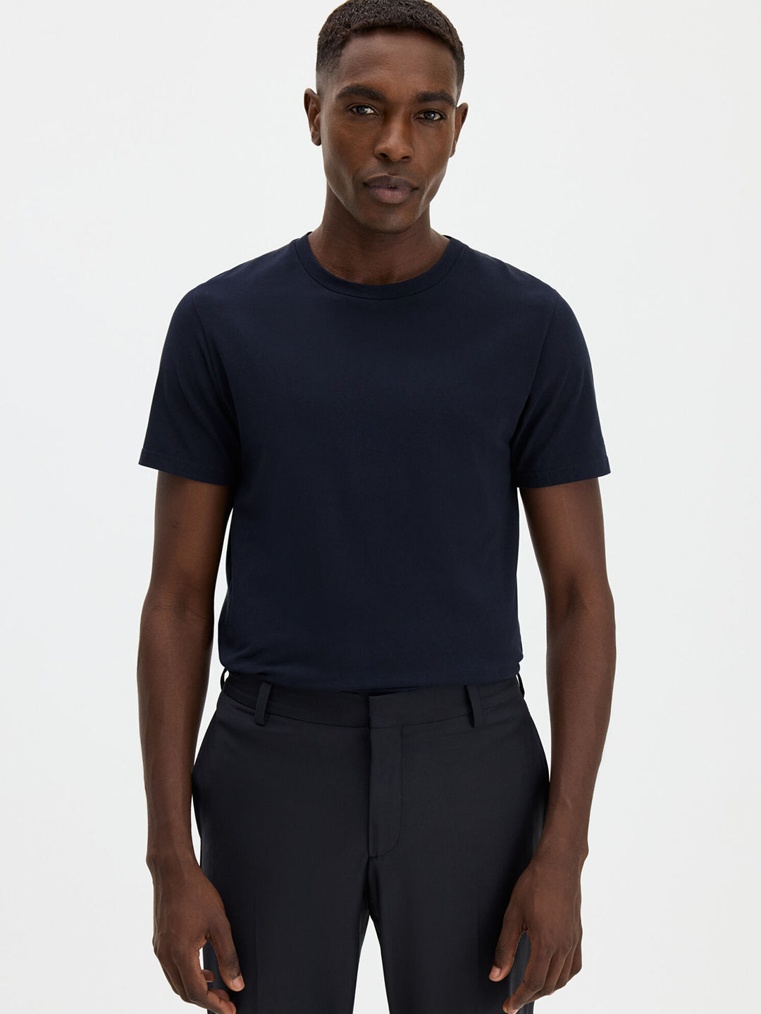 Stretch Cotton Tee