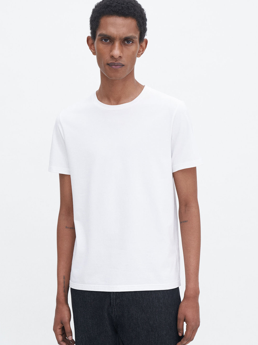 Stretch Cotton Tee