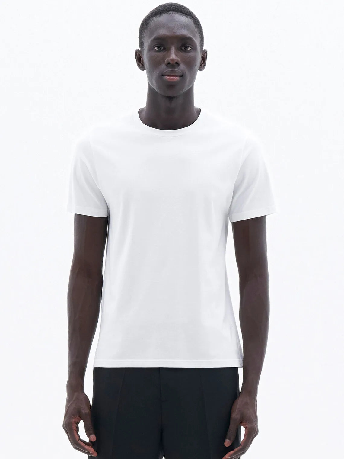 Stretch Cotton Tee