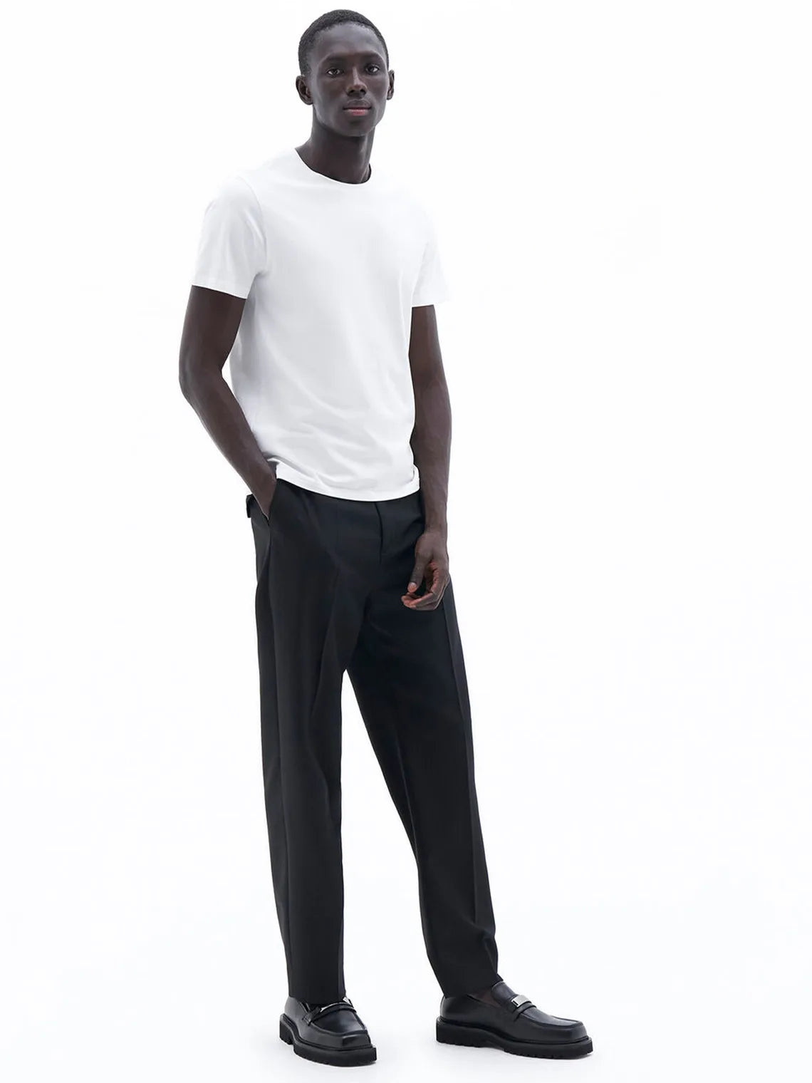 Stretch Cotton Tee