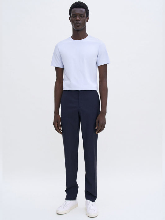 Slim Tapered Wool Trousers