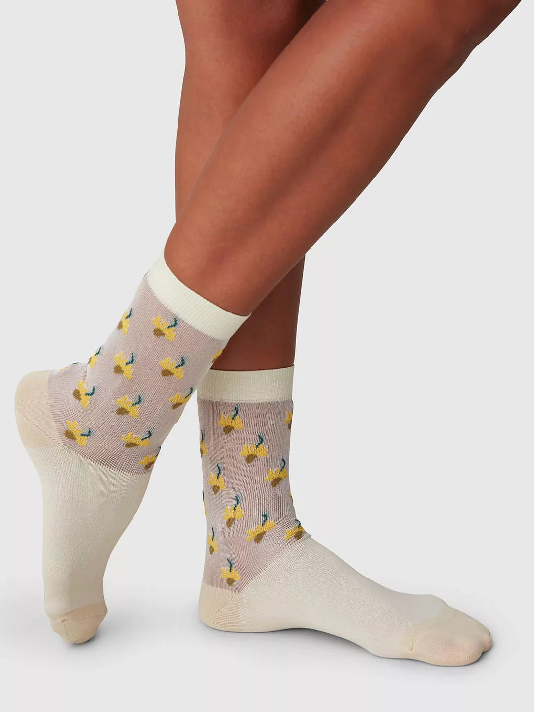 Embla Flower Socks