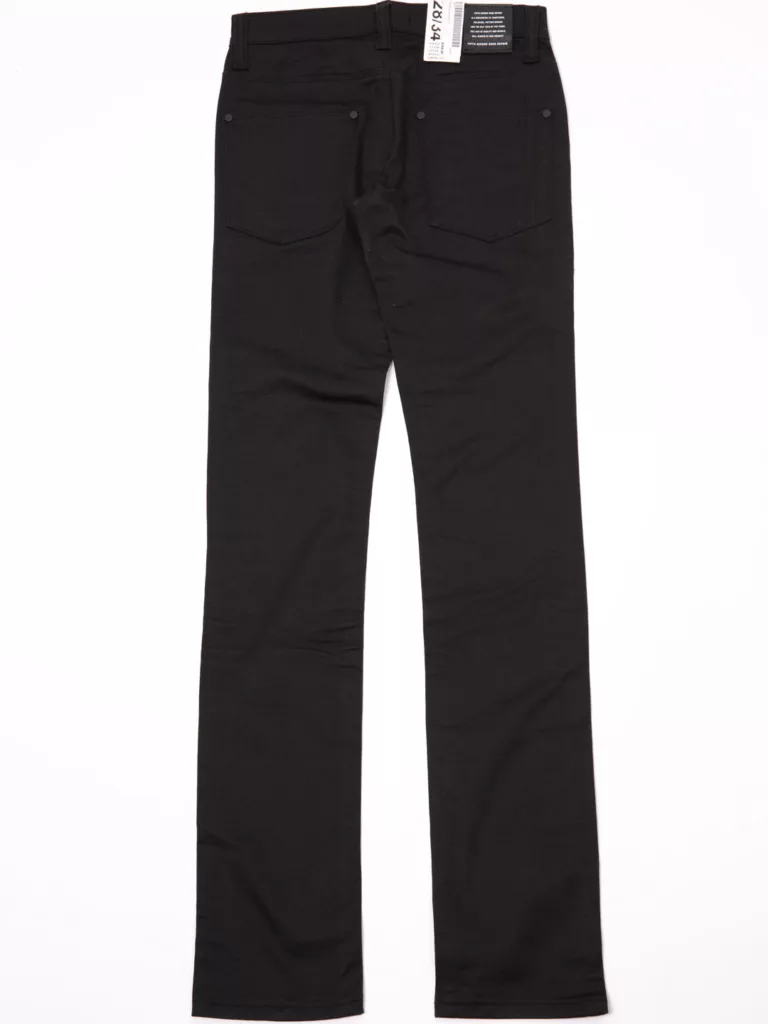 A0015-Five-Pocket-Jeans-Slim-V-Ave-Shoe-Repair-Black-Back-Flat-Lay