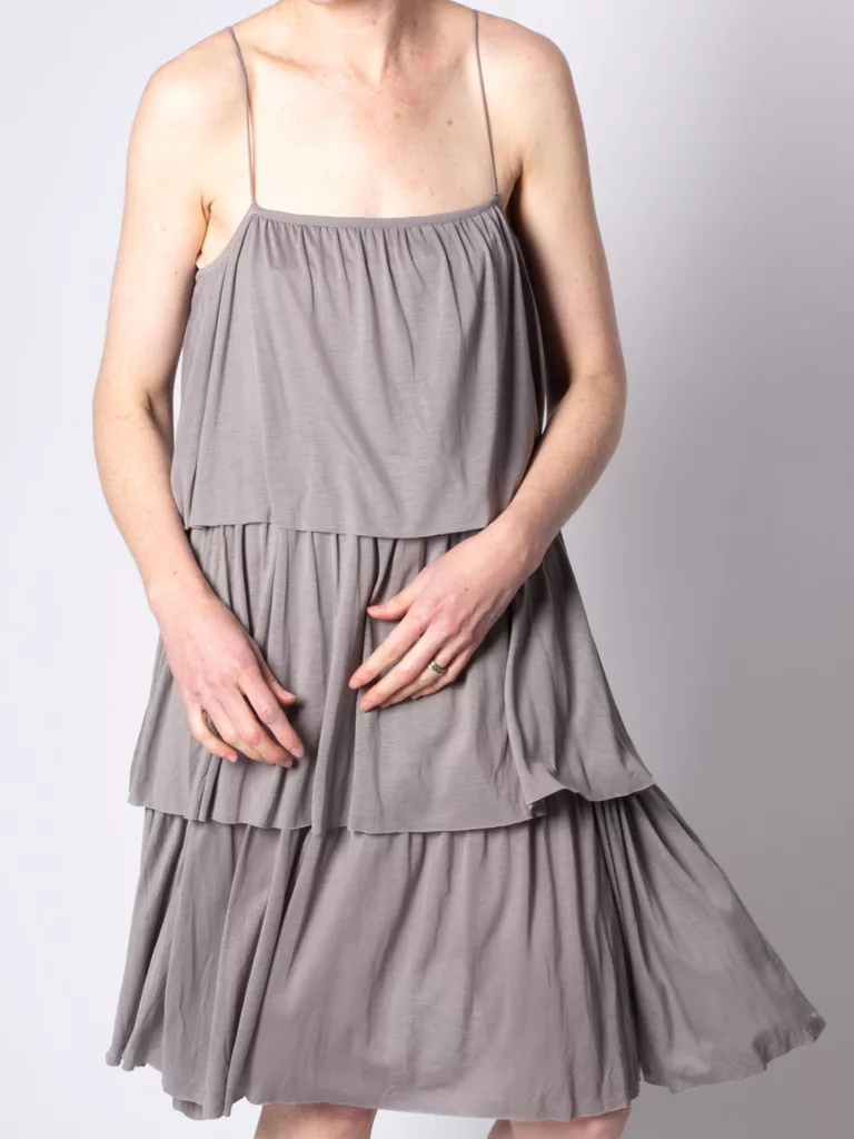 A0254-Sheer-Frill-Dress-Filippa-K-Clay-Front