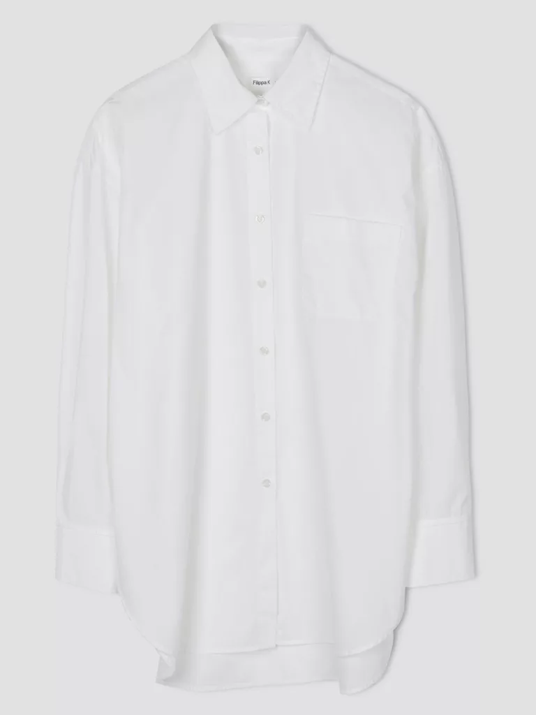 A1000-Nina-Poplin-Shirt-Filippa-K-White-Flat-Lay