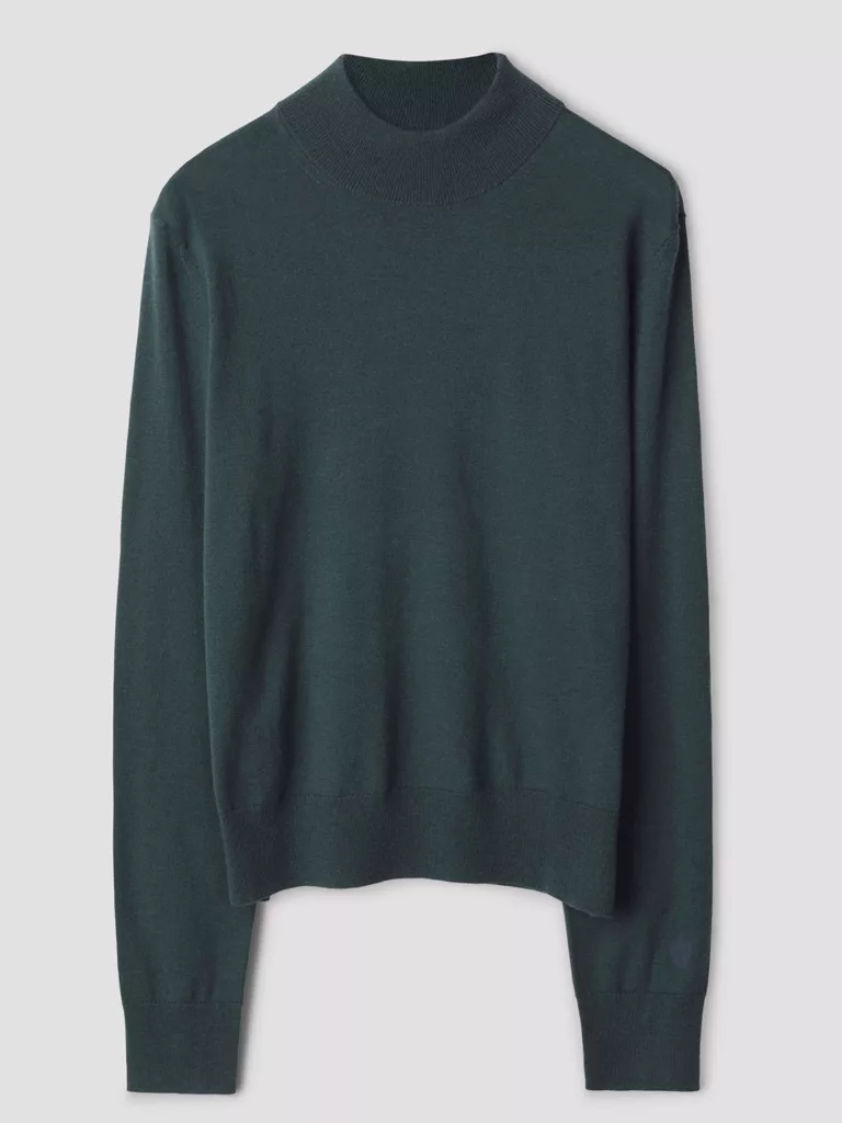 A1059-Lynn-Silk-Mix-Sweater-Filippa-K-Pacific-Green-Front-Flat-Lay