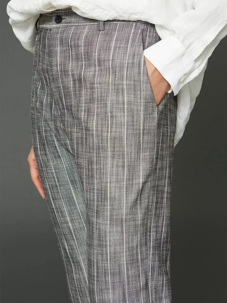 A1073-News-Edit-Trouser-Hope-Sthlm-Grey-Stripe-Front-Close-Up