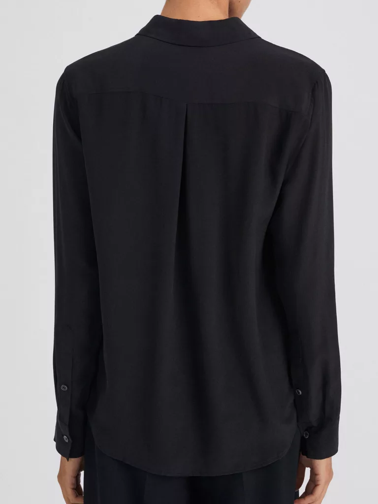 A1101-Classic-Silk-Shirt-Filippa-K-Black-Back