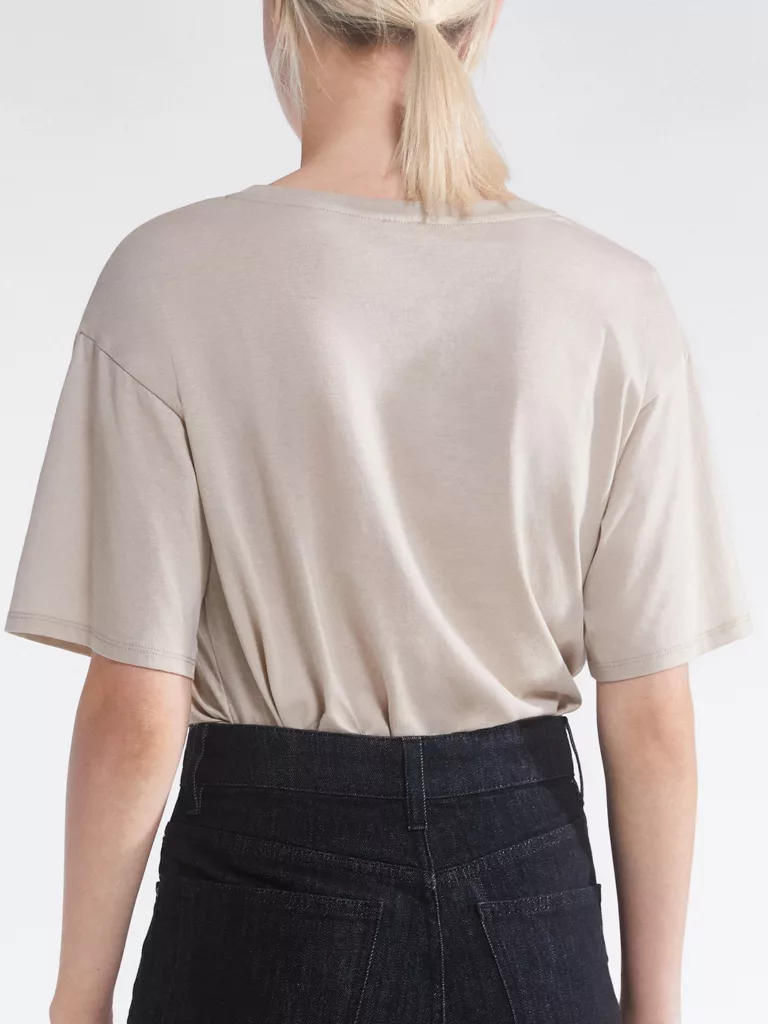 A1127-Soft-Cotton-V-neck-T-shirt-Filippa-K-Light-Beige-Back