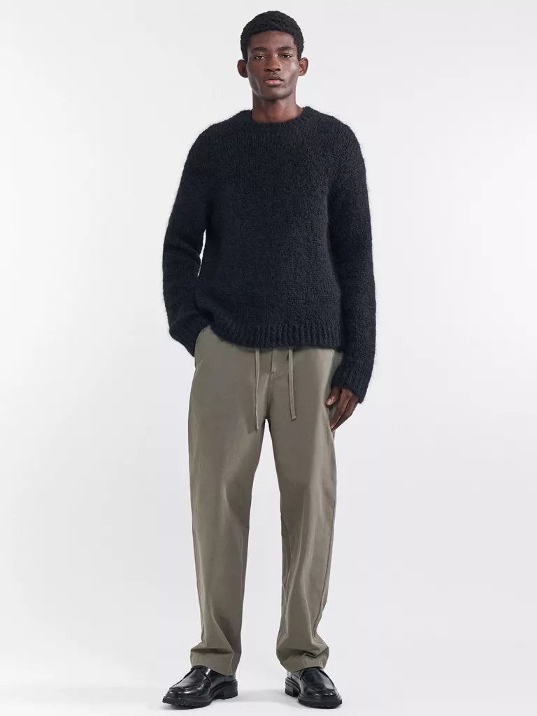 B0000-Harvey-Cotton-Trouser-Filippa-K-Mole-Grey-Front-Full-Body