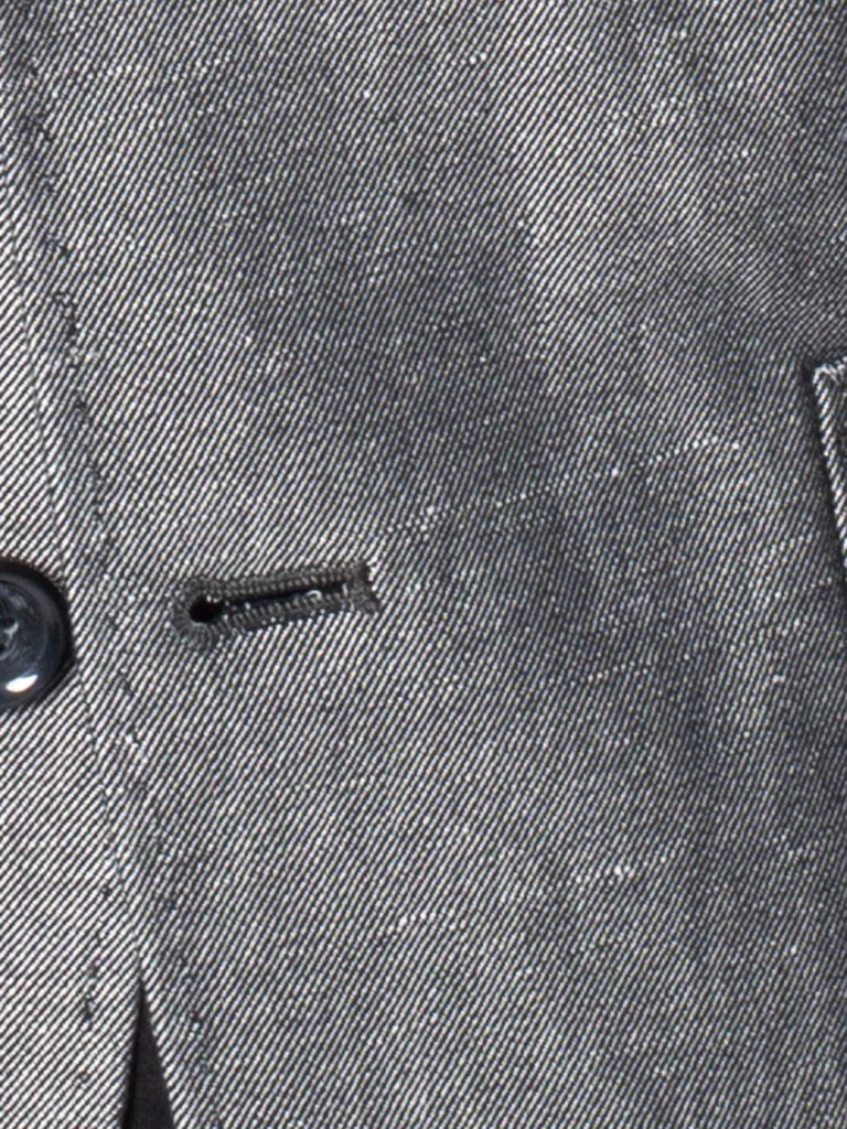 B0114-Howard-Blazer-Hope-Sthlm-Black-Melange-Front-Close-Up-Fabric