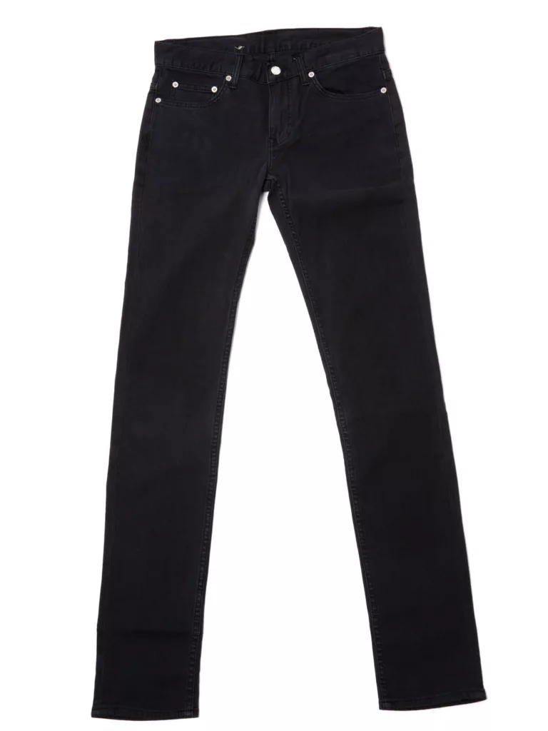 B0173-Jeans-25-Blk-Dnm-Howard-Black-Front-Flat-Lay