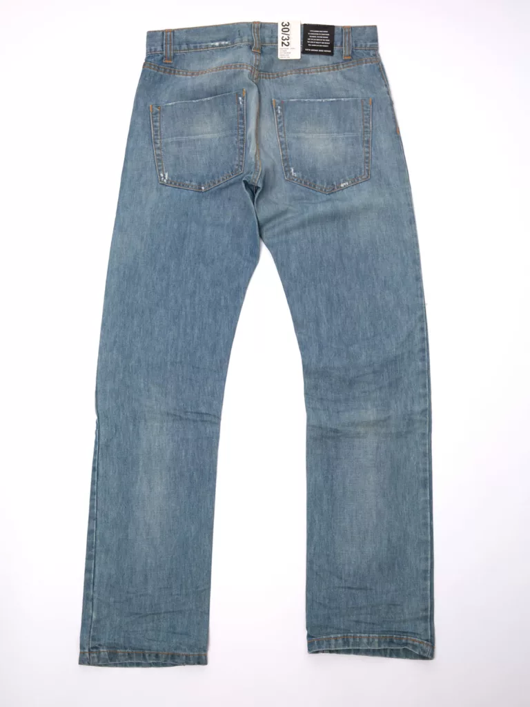B0232-Five-Pocket-Jeans-Stash-V-Ave-Shoe-Repair-Blue-Back-Flat-Lay