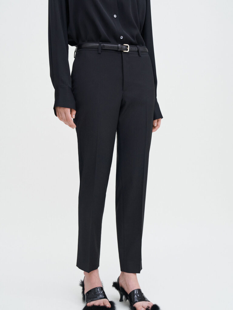 A1045-Emma-Cropped-Wool-Trouser-FK-Black-Front