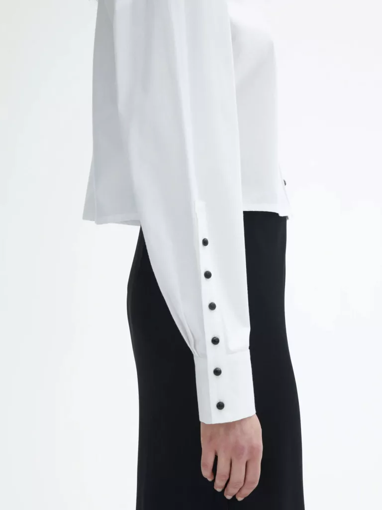 A1228-Cropped-Cotton-Shirt-House-of-Dagmar-White-Side-Sleeve