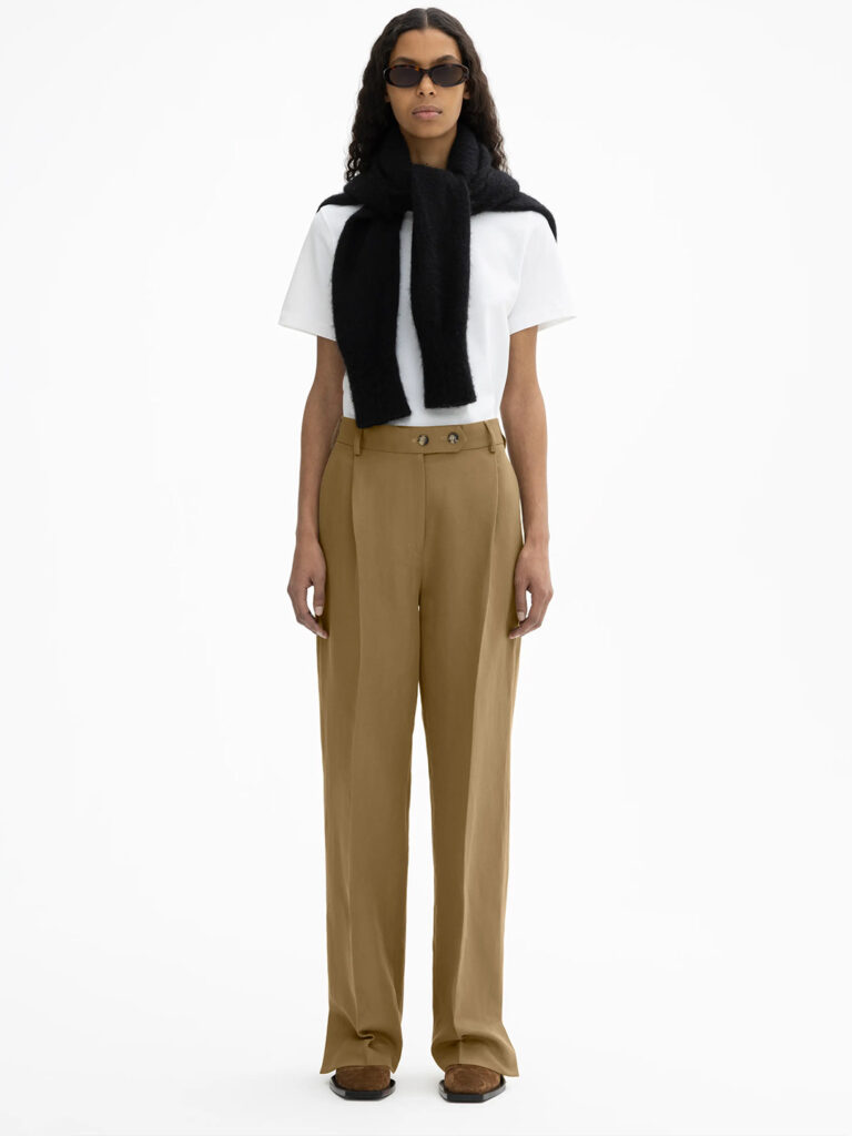 A1241-Pleated-Trouser-House-Of-Dagmar-Warm-Taupe-Full-Body