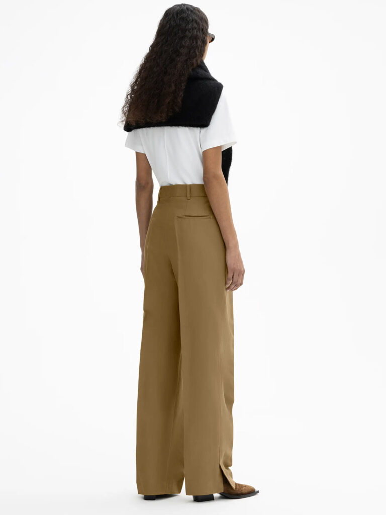 A1241-Pleated-Trouser-House-Of-Dagmar-Warm-Taupe-Full-Body-Back