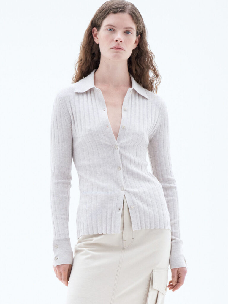 A1245-Knitted-Shirt-Filippa-K-Lt-Taupe-Mel-Front