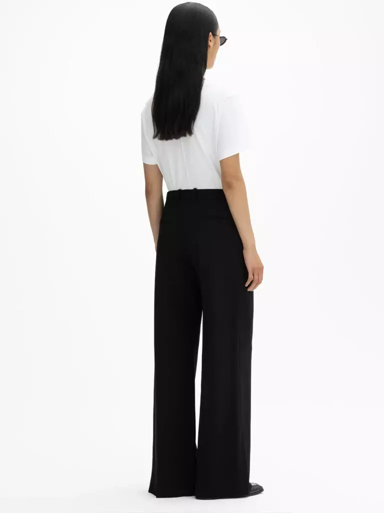 A1257-Wide-Leg-Trouser-Dagmar-Black-Full-Body-Back