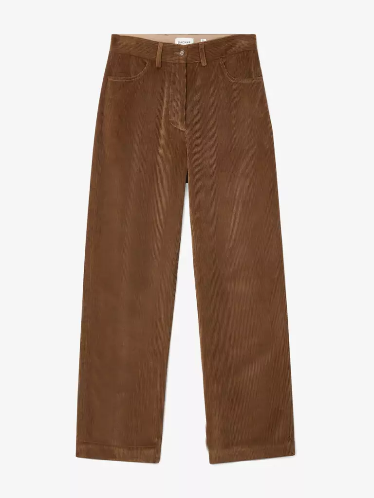 A1266-Corduroy-Trouser-Dagmar-Cinnamon-Brown-Full-Body-Back-2