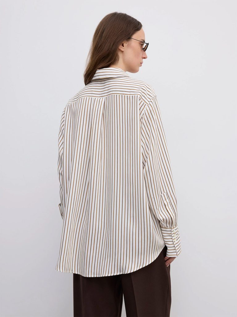 A1789-Fluid-Stripe-Shirt-House-of-Dagmar-Cream-White-Back